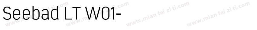 Seebad LT W01字体转换